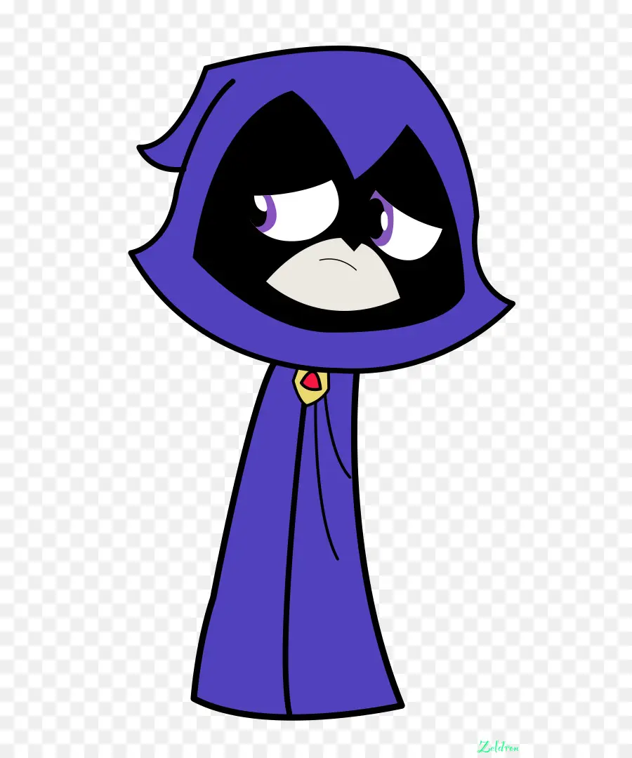 Raven PNG - Raven Starfire Teen Titans ilustración transparente