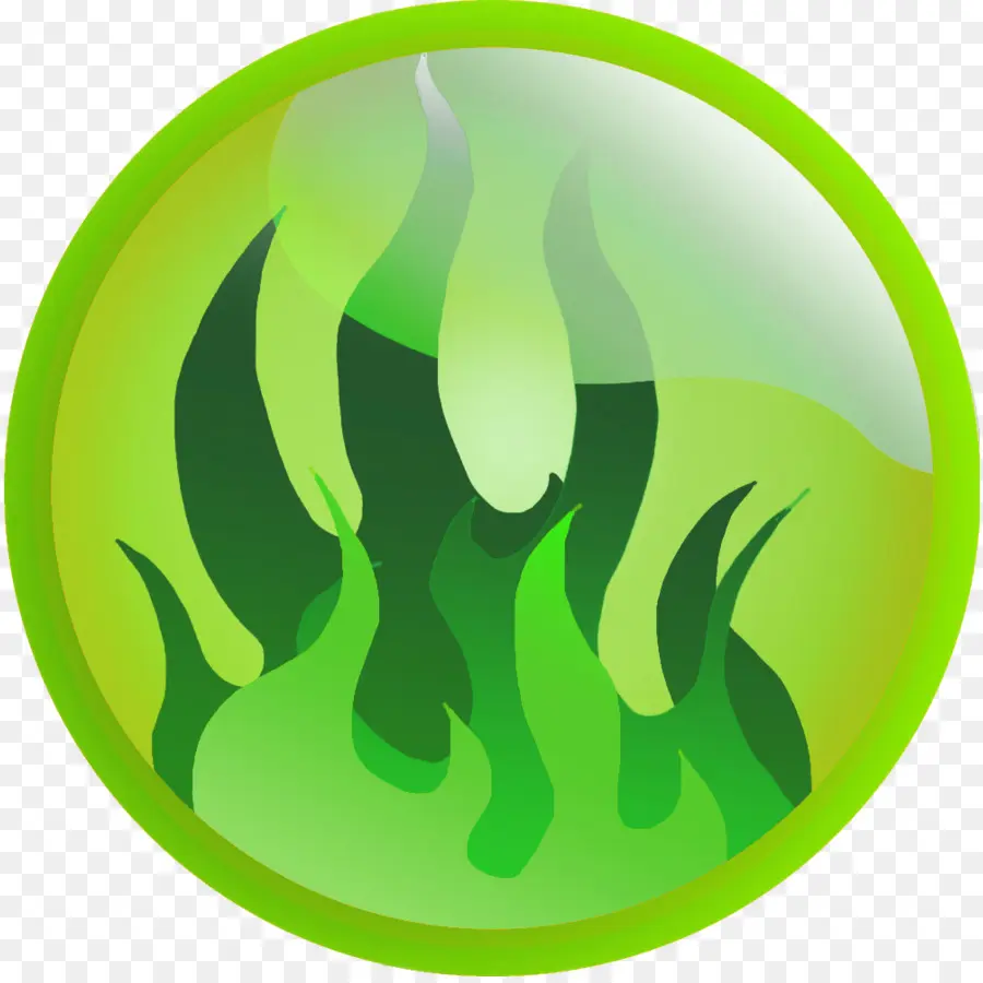 Icono De Llama Verde，Llama PNG