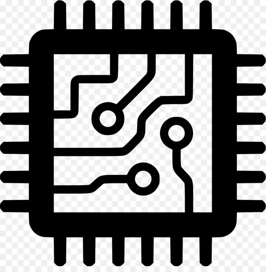 Los Circuitos Integrados Chips，Unidad Central De Procesamiento PNG