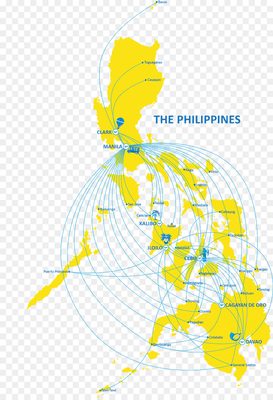 Filipinas，Mapa PNG