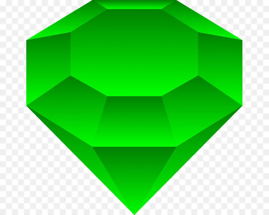 Diamante Verde，Joya PNG