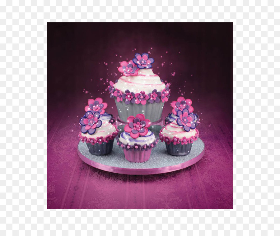 Cupcake，Glaseado De Formación De Hielo PNG