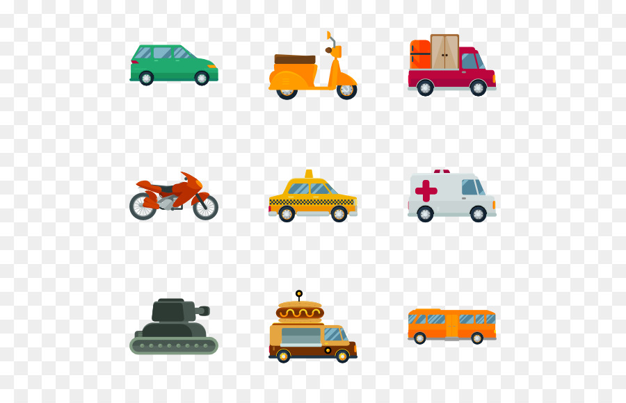 Iconos De Transporte，Auto PNG