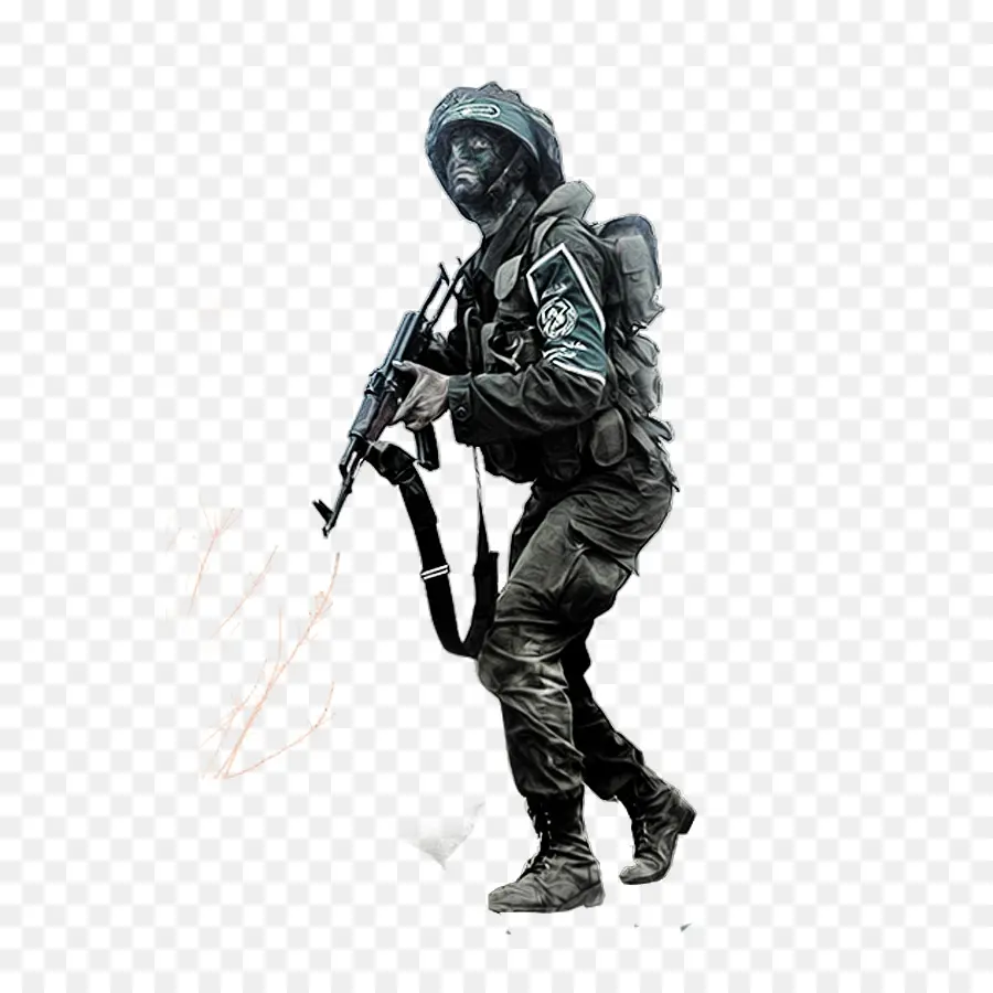 Izz Complemento Alqassam Brigadas，Soldado PNG