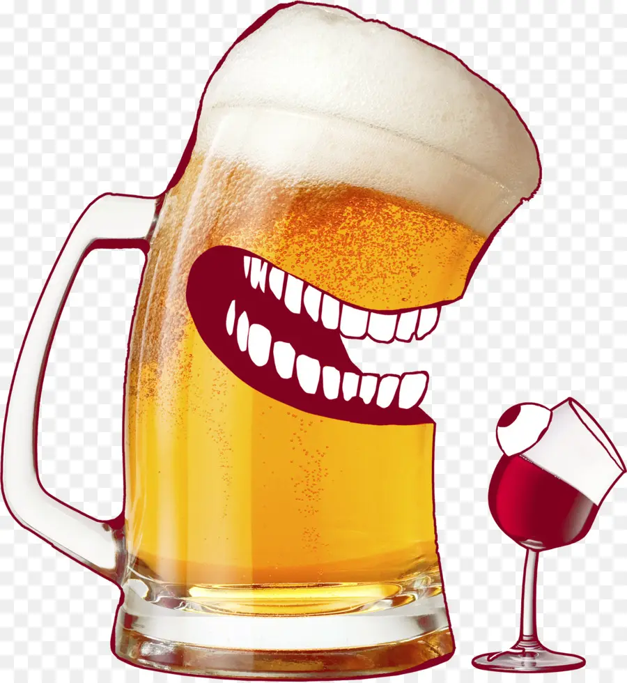 La Cerveza，Vasos De Cerveza PNG