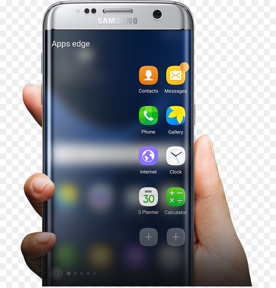 Samsung Galaxy S7 Borde，Teléfono PNG