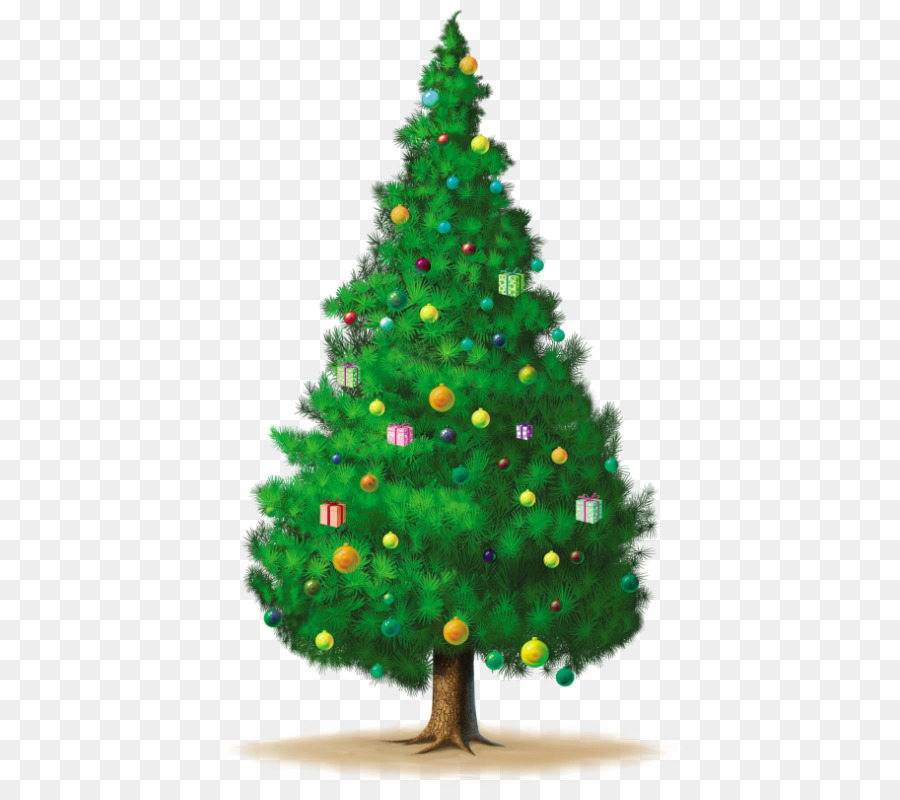 árbol De Navidad，Santa Claus PNG