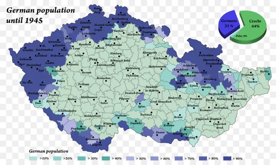 Mapa De Población Alemana，Demografía PNG