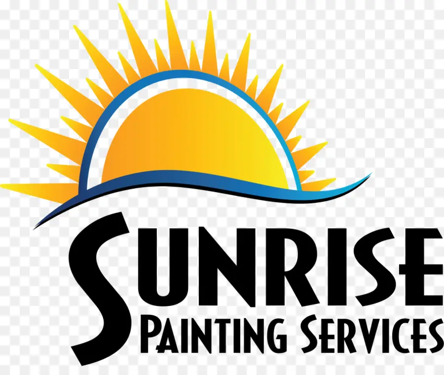 Logotipo De Servicios De Pintura Al Amanecer，Amanecer PNG