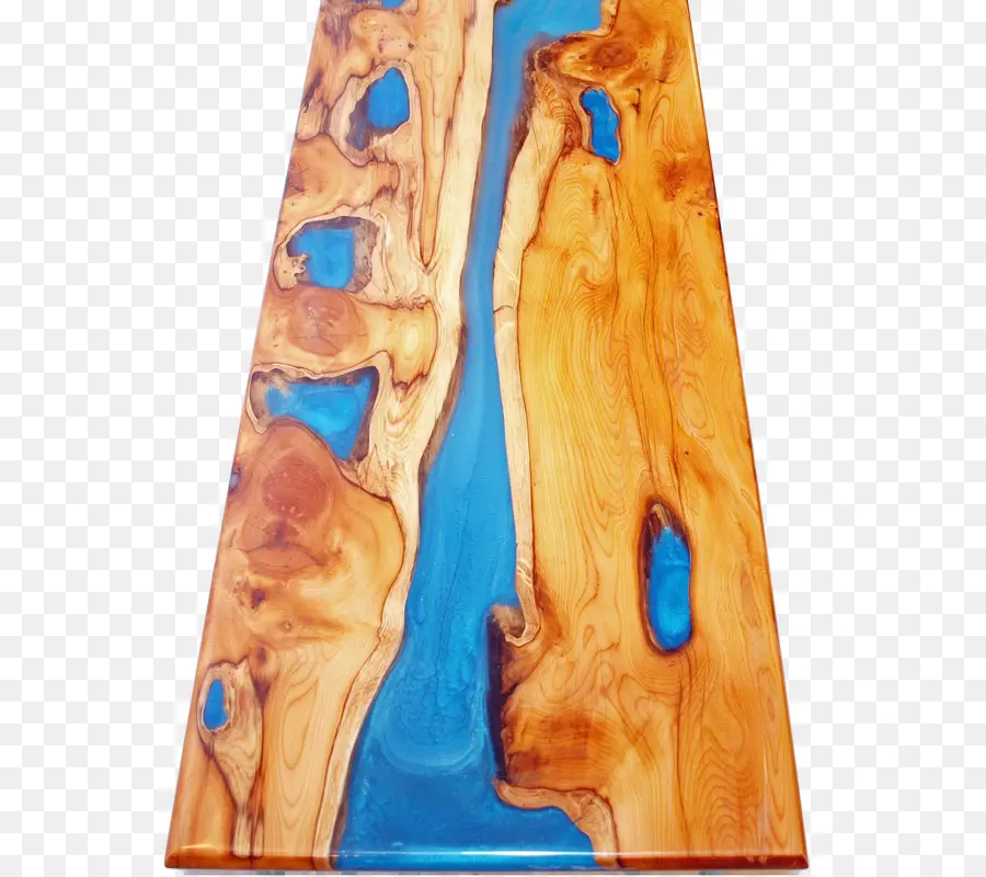 Mesa De Madera Y Resina，Epoxy PNG