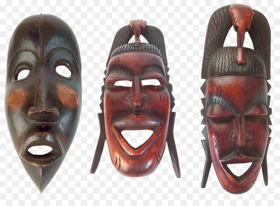 África，Máscaras Africanas Tradicionales PNG