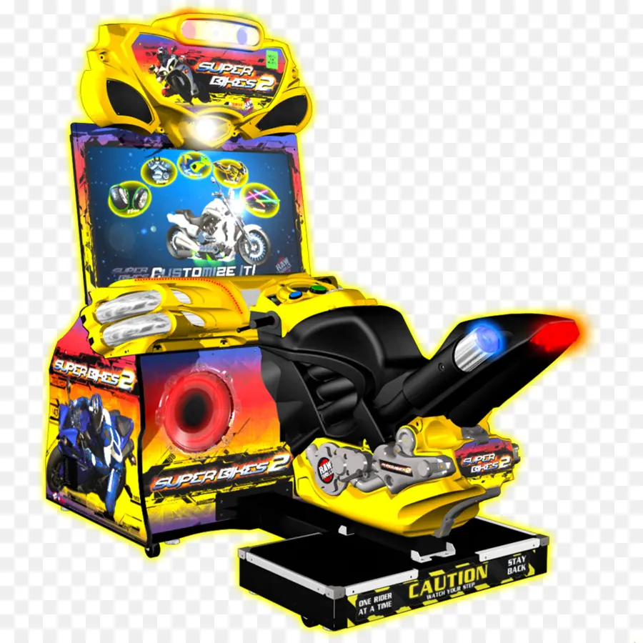 Rápido Y Furioso Super Bikes，Juego De Arcade PNG