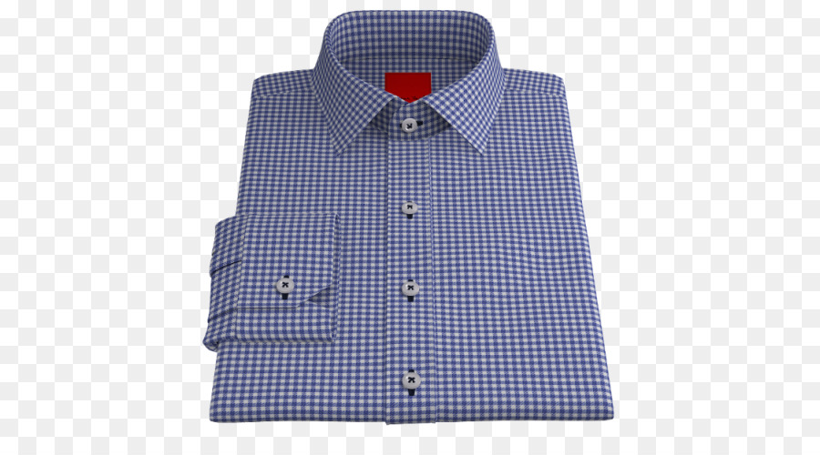 Camisa De Vestir，Azul PNG