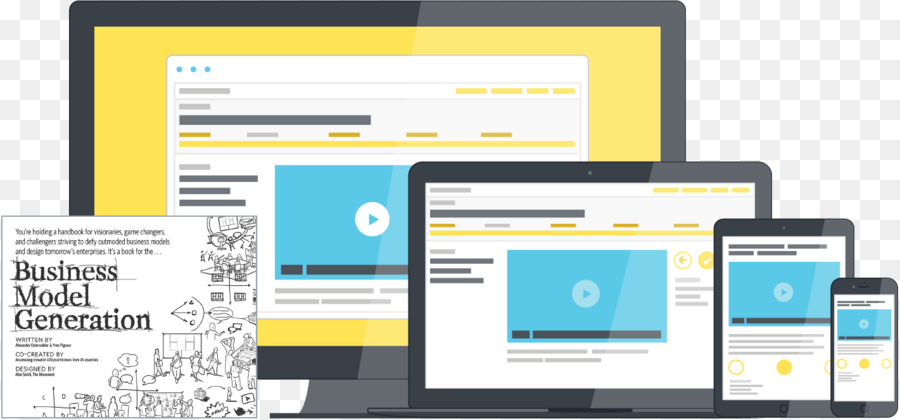 El Modelo De Negocio De La Generación De Un Manual Para Visionarios Cambiadores De Juego Y Challengers，Lienzo De Modelo De Negocio PNG