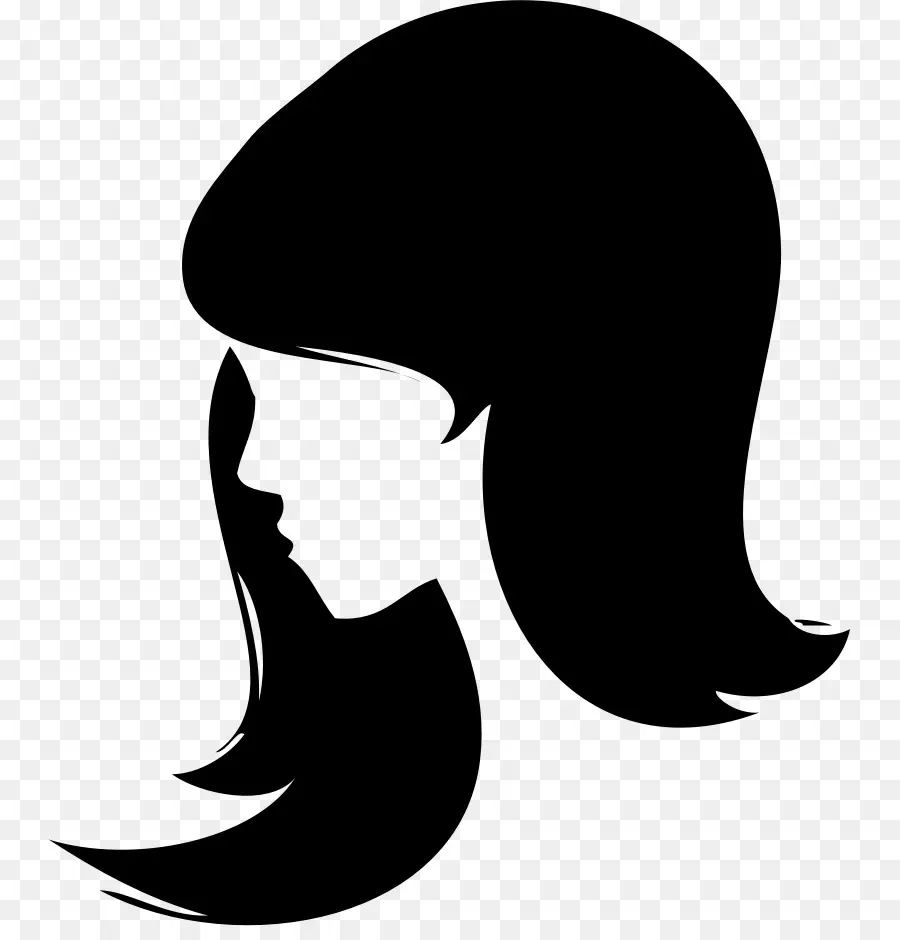 Silueta De Mujer，Perfil PNG