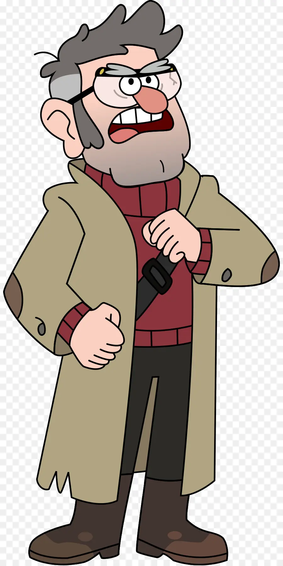 Personaje De Dibujos Animados，Anteojos PNG