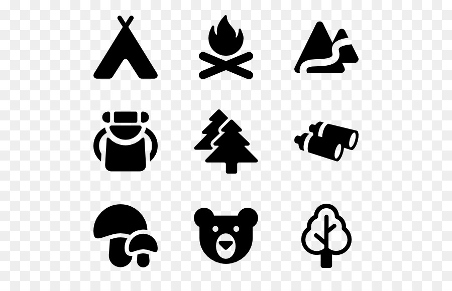 Iconos De Camping，Exterior PNG