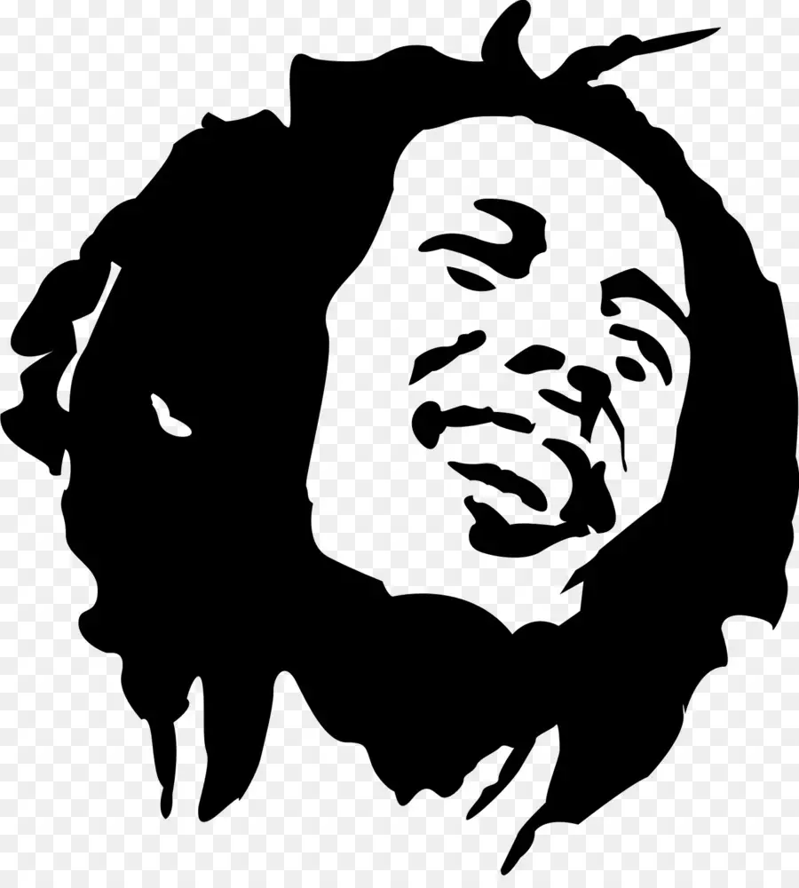 Bob Marley，Silueta PNG