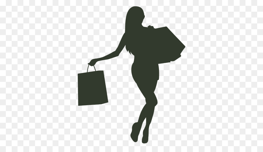 Mujer De Compras，Bolsa PNG