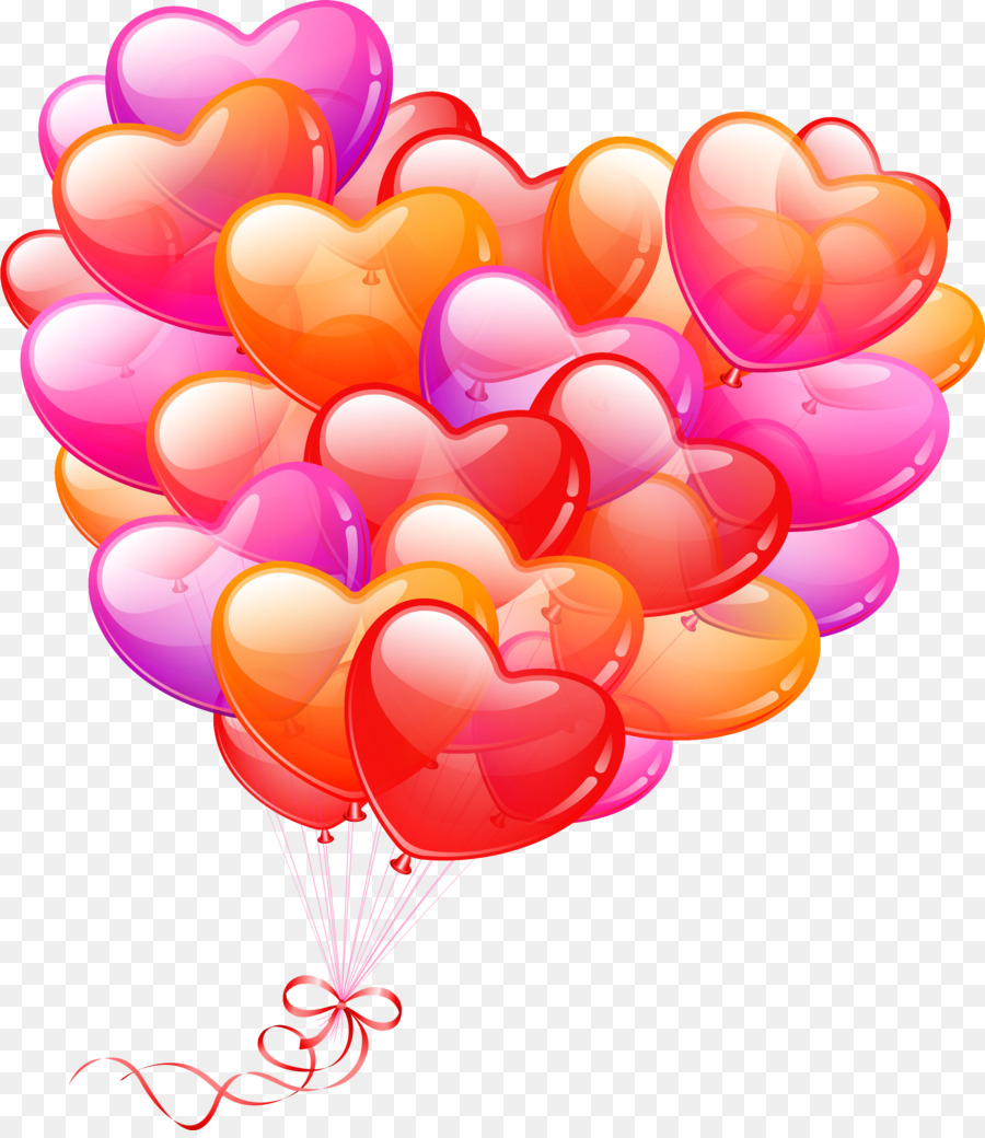 Globos De Corazon，Globos PNG