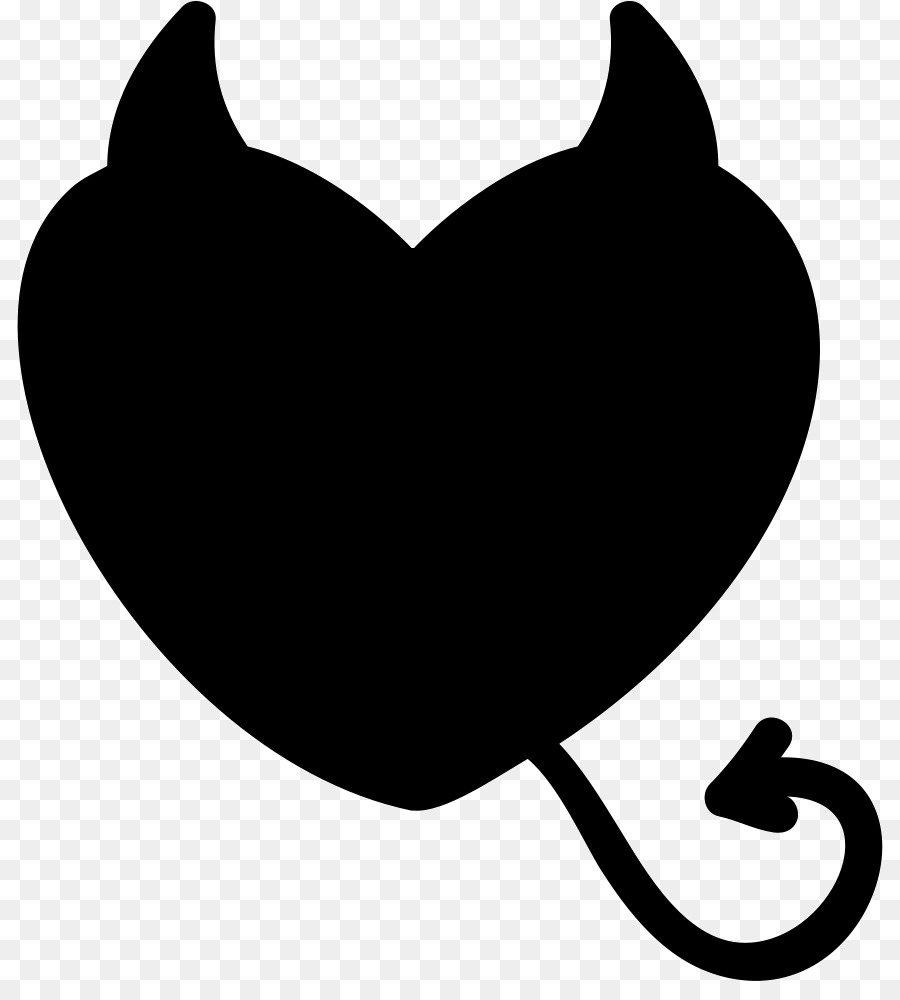 Corazón Del Diablo，Negro PNG