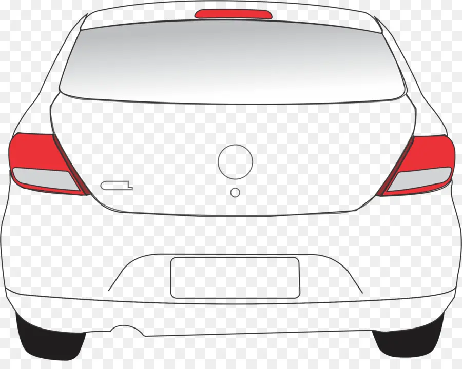 Parte Trasera Del Coche，Automóvil PNG