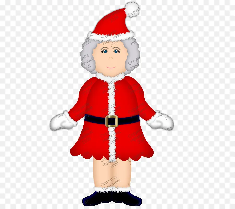 Santa Claus，La Señora Claus PNG