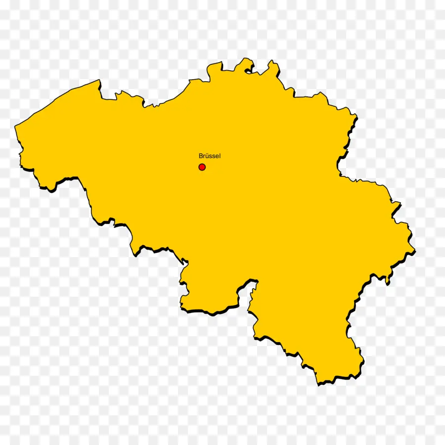Bélgica，Mapa PNG
