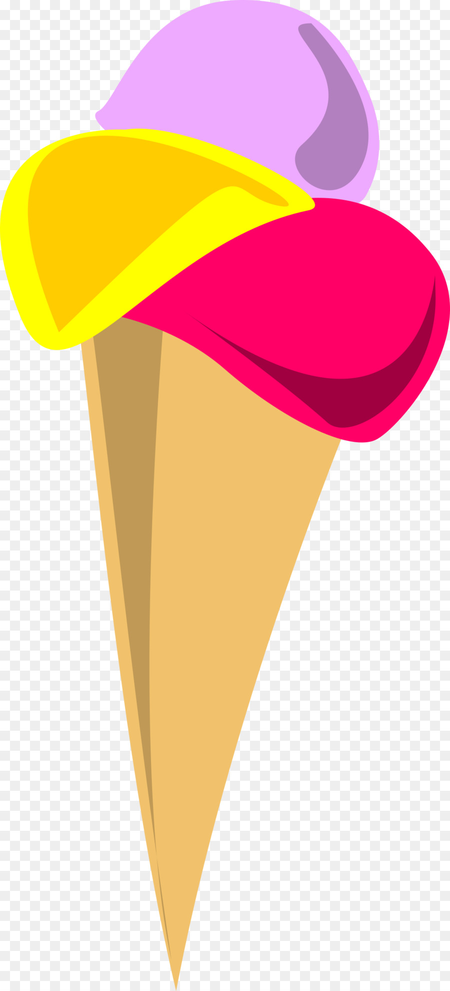 Conos De Helado，Helado PNG