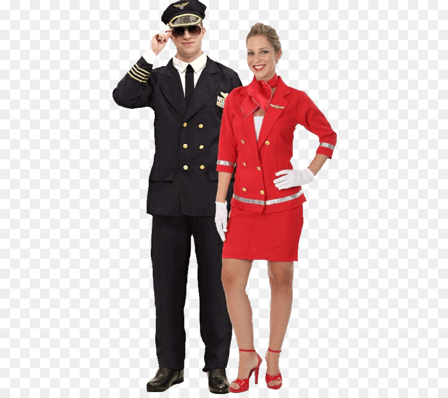 Piloto Y Asistente De Vuelo，Uniforme PNG