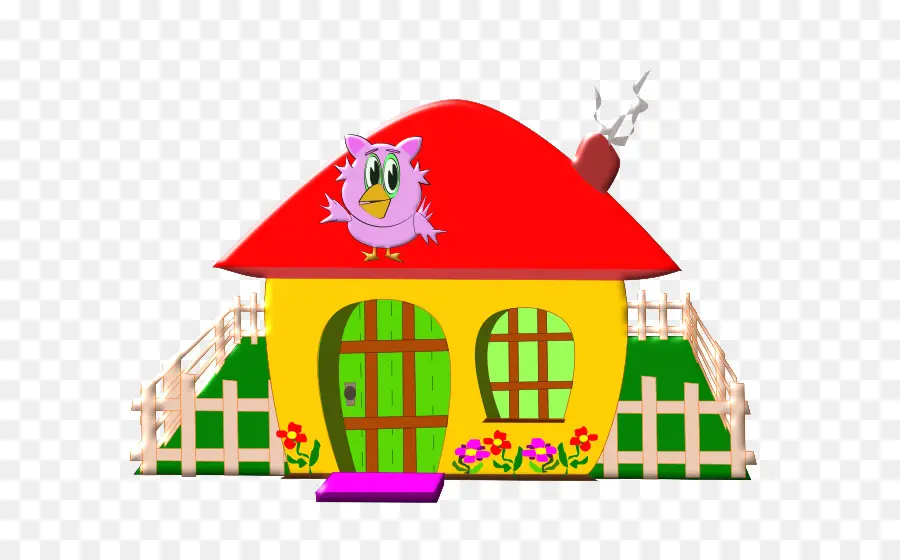 Linda Casa De Garabatos，Dibujo PNG