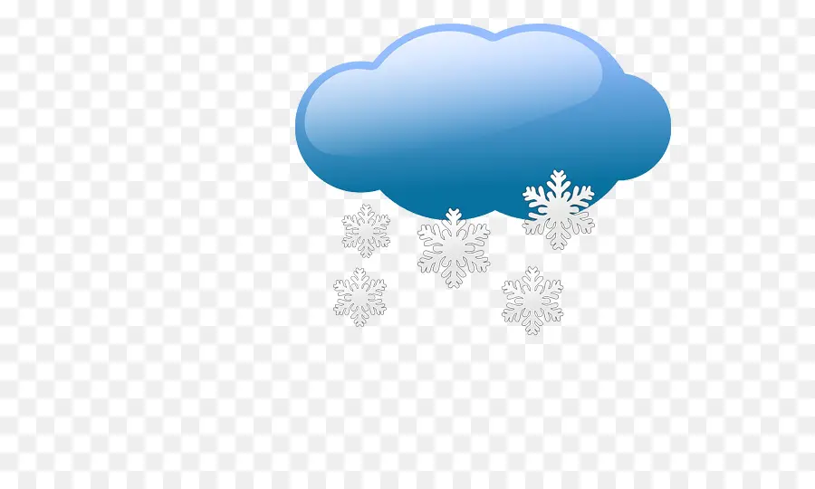 Nube De Nieve，Clima PNG