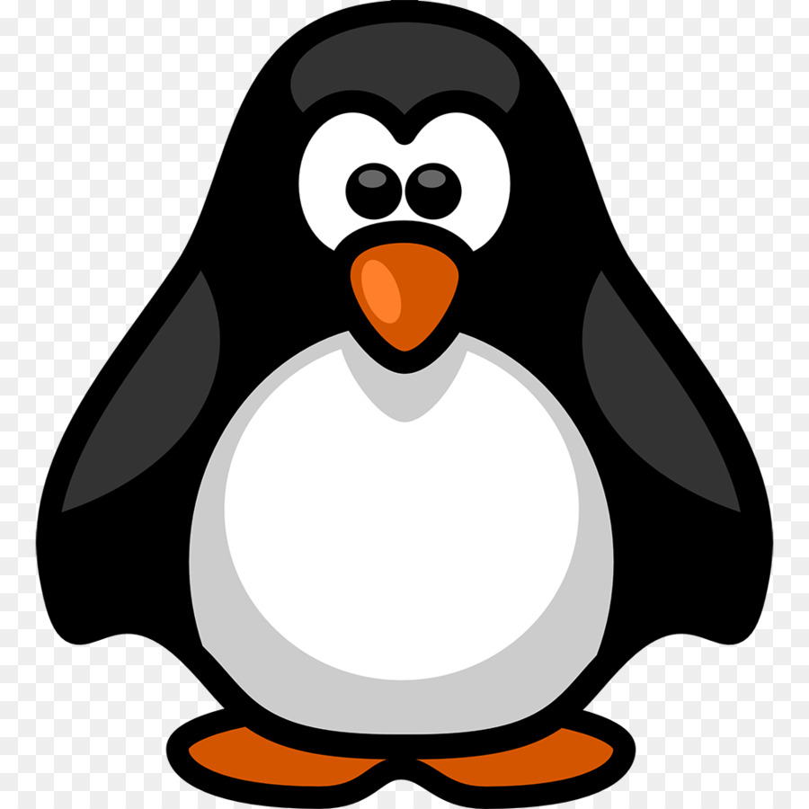 Pingüino，Azul PNG