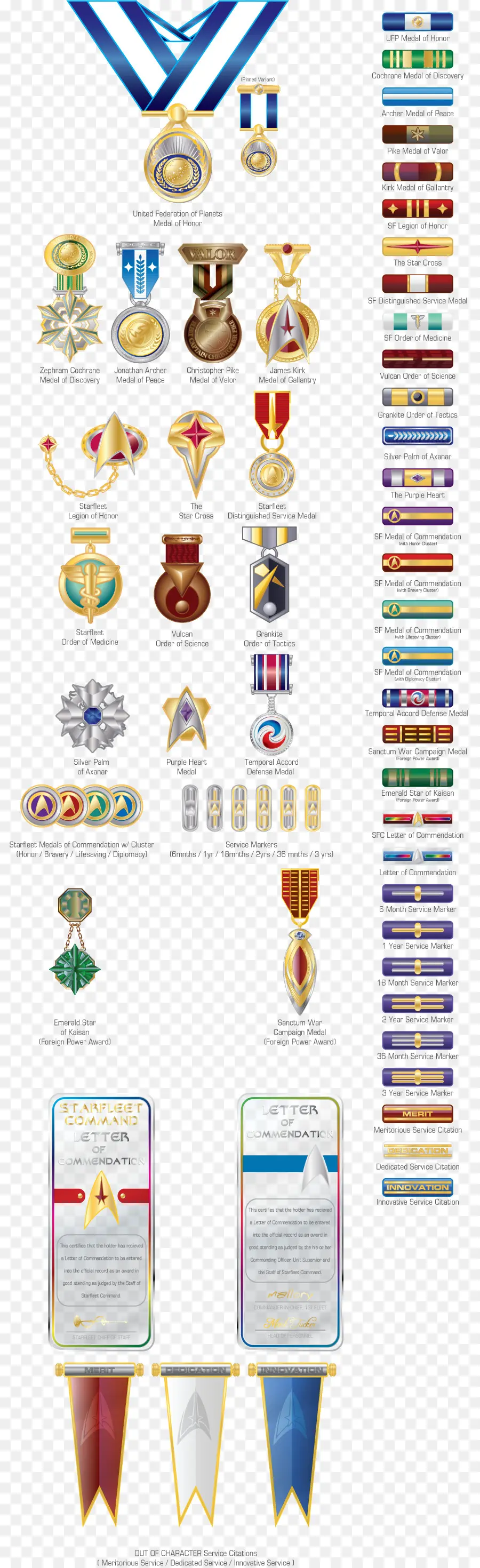 Medallas，Flota Estelar PNG