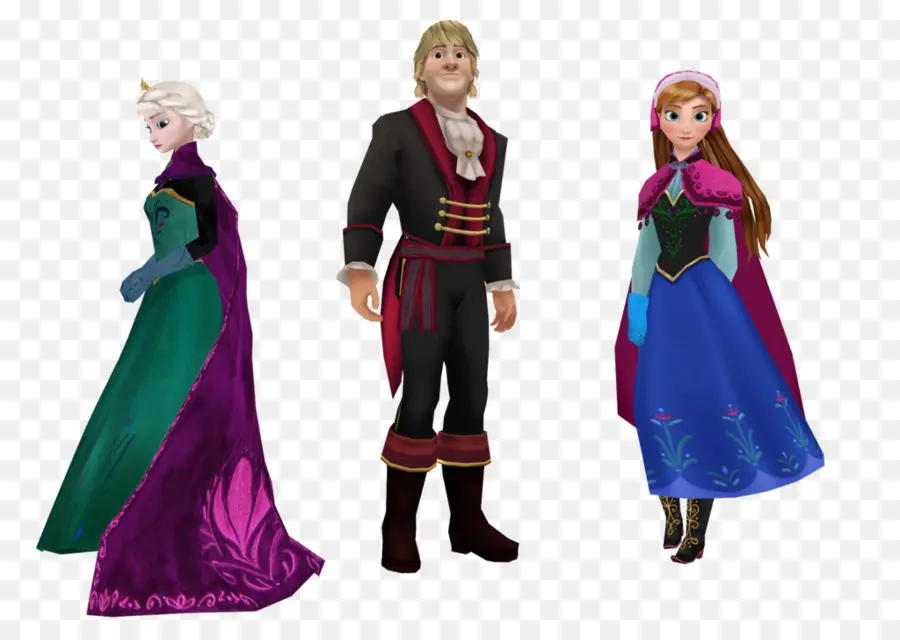 Elsa，Anna PNG