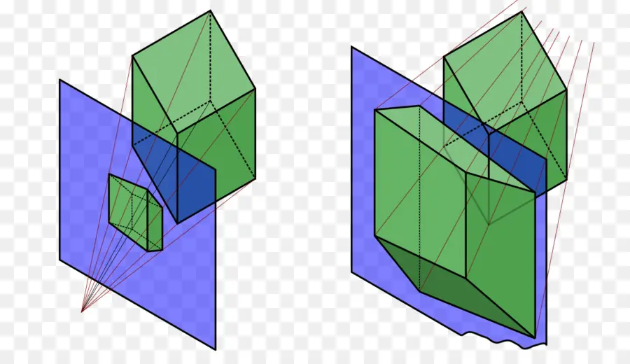 Cubos Verdes，3d PNG