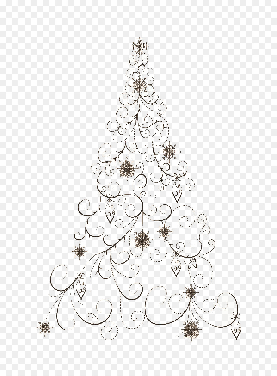 Árbol De Navidad Decorativo，Árbol PNG