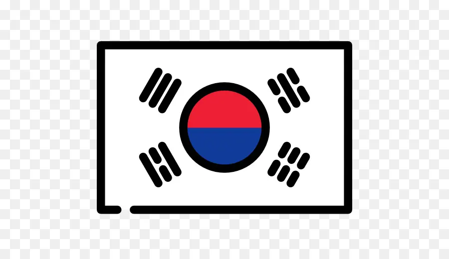 Corea Del Sur，Bandera De Corea Del Sur PNG