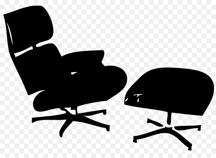 Eames Lounge Chair，Charles Y Ray Eames PNG