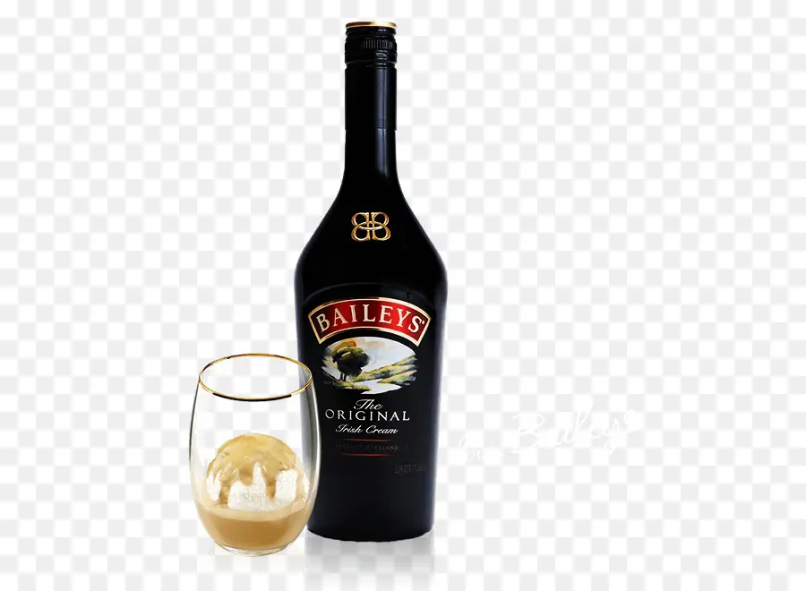 Botella De Baileys，Licor PNG