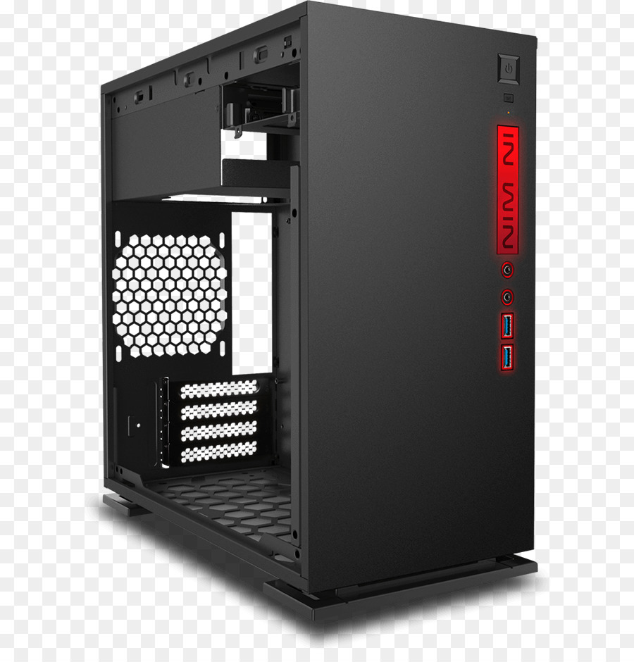 Caja De La Computadora，Rojo PNG