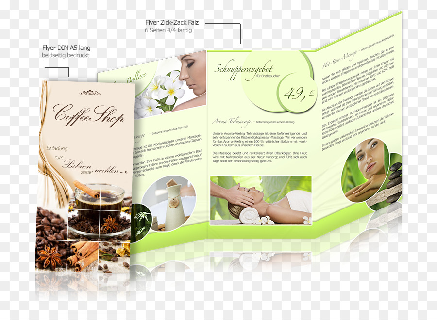 Libro Plegable，Flyer PNG