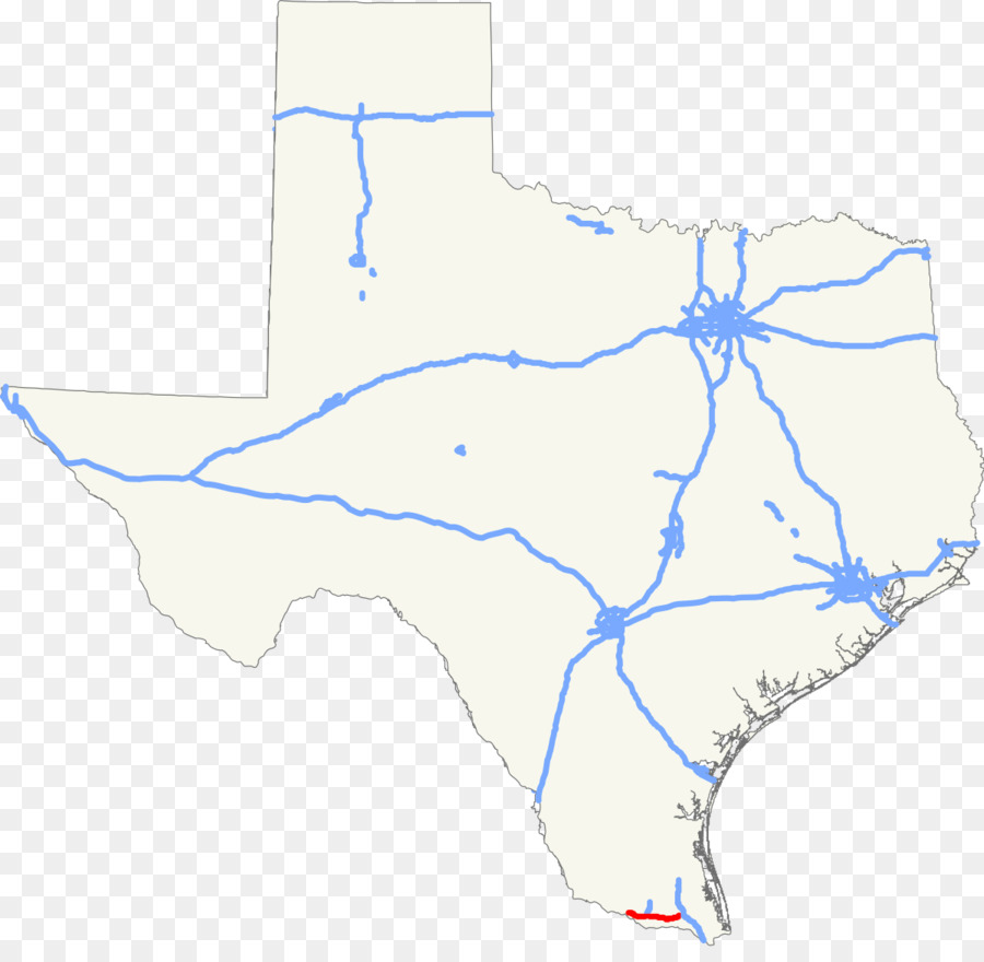 La Interestatal 2，Carretera Estatal De Texas 256 PNG