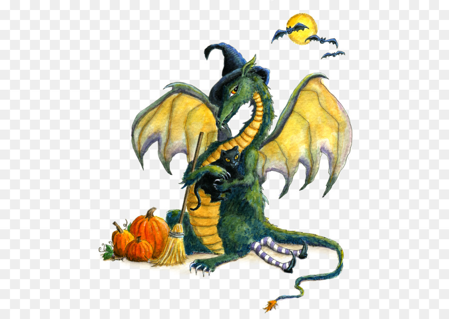 Dragón，Halloween PNG