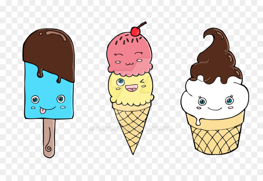 Helado，Conos De Helado PNG