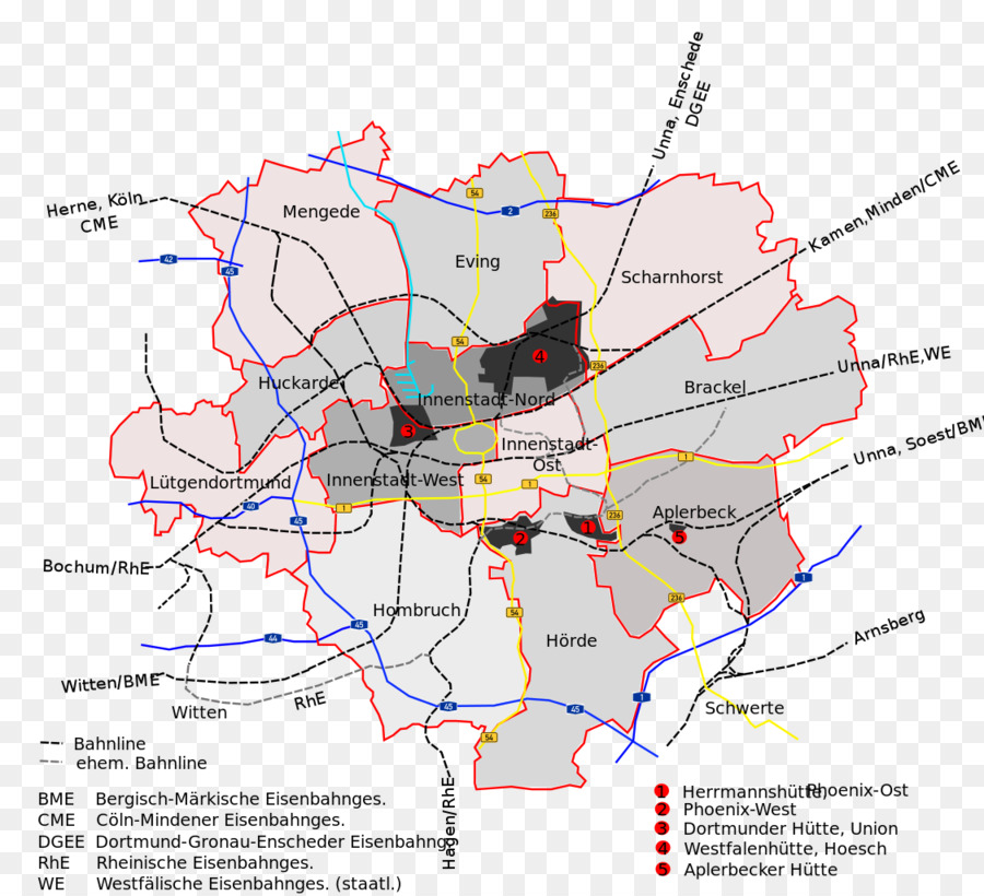 Dortmund，Revolución Industrial PNG