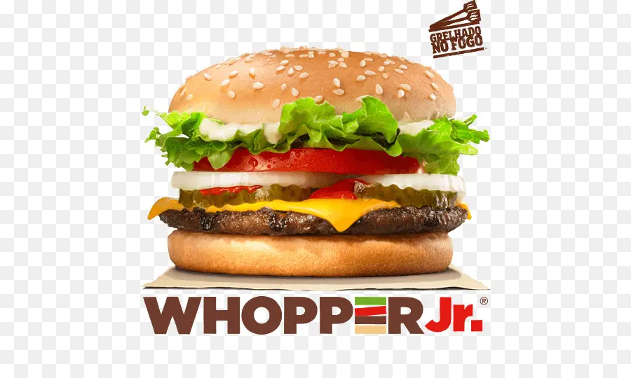 Whopper Jr，Hamburguesa PNG