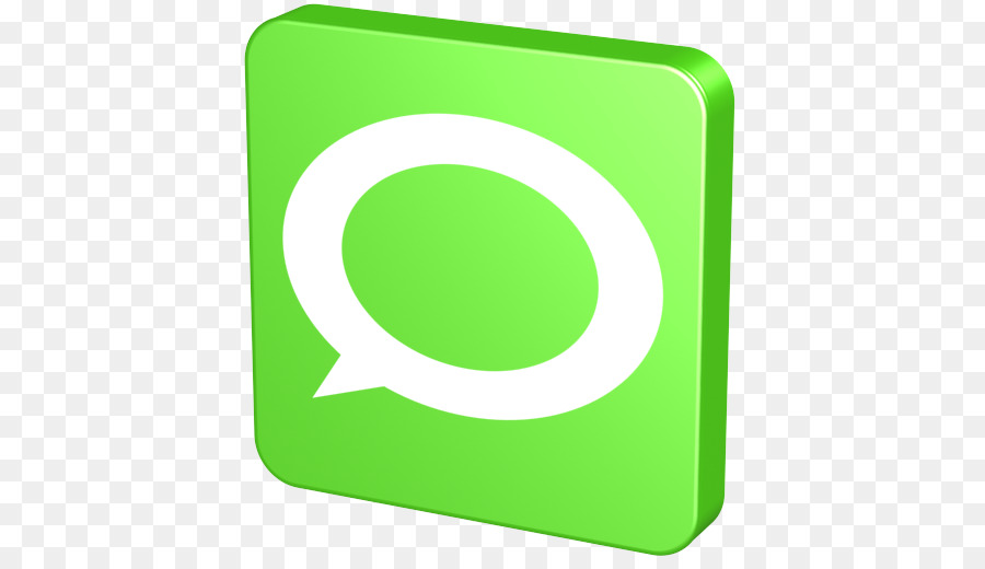 Icono De Chat Verde，Mensaje PNG