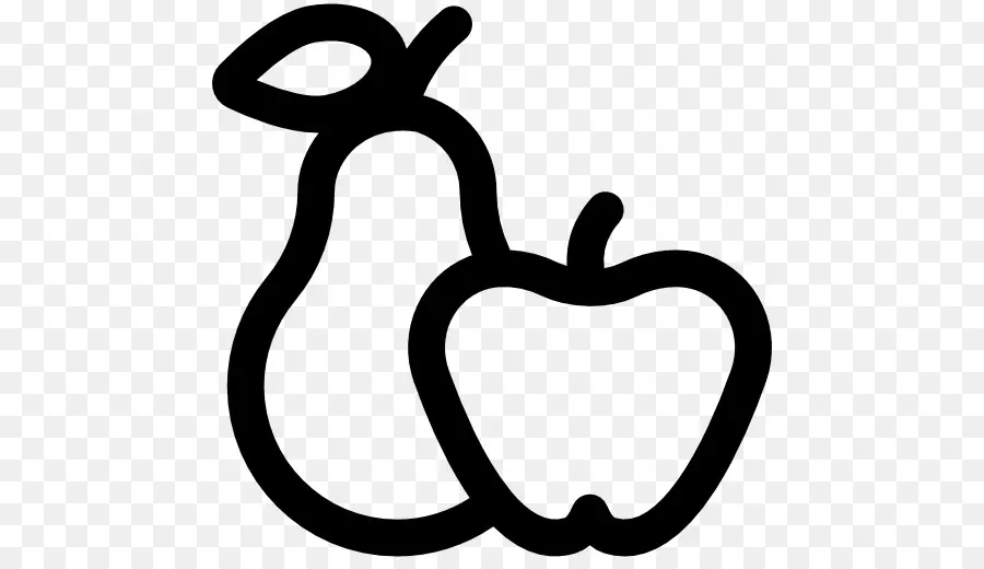 Pera Y Manzana，Saludable PNG