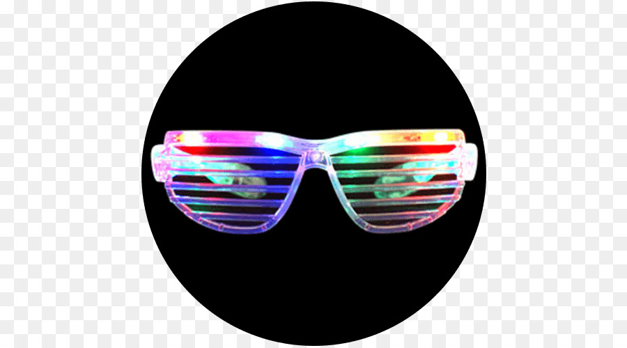 Gafas Led，Iluminar PNG